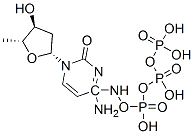 N(4)-amino-2'-deoxycytidine triphosphate Struktur