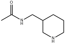 3-Acetylaminomethyl piperidine Struktur