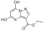 ETHYL 5,7-DIHYDROXYPYRAZOLO[1,5-A]PYRIMIDINE-3-CARBOXYLATE Struktur