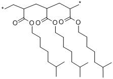 ISO-OCTYL ACRYLATE POLYMER Struktur