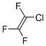 1-chloro-1,2,2-trifluoro-ethene Struktur