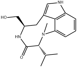 (+)-INDOLACTAM V Struktur