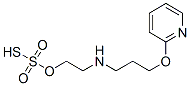 S-2-[3-[2-Pyridyloxy]propylamino]ethylthiosulfate Struktur