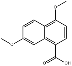 4 7-DIMETHOXY-1-NAPHTHOIC ACID  97 Struktur