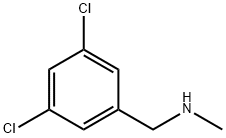 N-methyl-3,5-dichlorobenzylamine Struktur