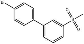 4'-BROMO-1,1'-BIPHENYL-3-YL METHYL SULFONE Struktur