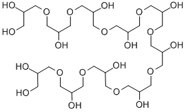 decaglycerol Struktur