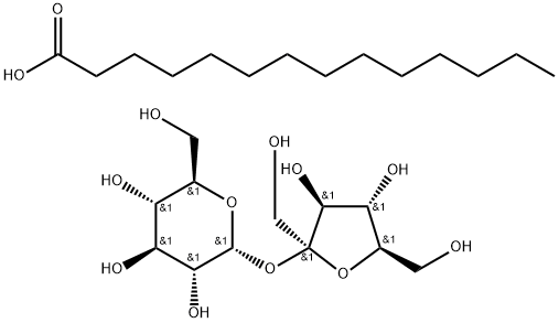 SUCROSE MYRISTATE Struktur