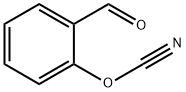 Cyanic acid, 2-formylphenyl ester (9CI) Struktur