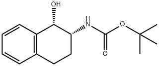 (1S,2R)-cis-2-(Boc-aMino)-1,2,3,4-tetrahydro-1-naphthol Struktur