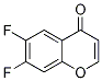 4H-1-Benzopyran-4-one, 6,7-difluoro- Struktur