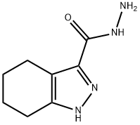 4,5,6,7-TETRAHYDRO-1H-INDAZOLE-3-CARBOHYDRAZIDE Struktur