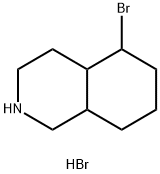 5-BROMOPERHYDROISOQUINOLINE HYDROBROMIDE Struktur