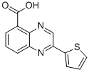 2-THIOPHEN-2-YL-QUINOXALINE-5-CARBOXYLIC ACID Struktur