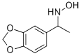 N-(1-BENZO[1,3]DIOXOL-5-YL-ETHYL)-HYDROXYLAMINE Struktur