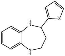 2-THIOPHEN-2-YL-2,3,4,5-TETRAHYDRO-1H-BENZO[B][1,4]DIAZEPINE Struktur