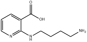 2-(4-AMINO-BUTYLAMINO)-NICOTINIC ACID Struktur