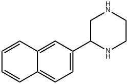 2-NAPHTHALEN-2-YL-PIPERAZINE Struktur