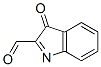 3H-Indole-2-carboxaldehyde, 3-oxo- (7CI) Struktur