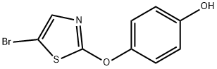 4-(5-BROMOTHIAZOL-2-YLOXY)PHENOL Struktur