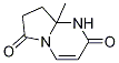 1,7,8,8a-tetrahydro-8a-Methyl-Pyrrolo[1,2-a]pyriMidine-2,6-dione Struktur