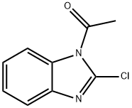 Benzimidazole, 1-acetyl-2-chloro- (7CI) Struktur