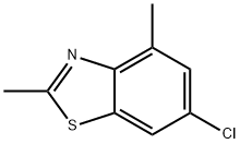 Benzothiazole, 6-chloro-2,4-dimethyl- (7CI,9CI) Struktur