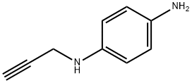 p-Phenylenediamine, N-2-propynyl- (7CI) Struktur