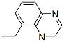 Quinoxaline,  5-ethenyl- Struktur