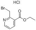 ETHYL 2-(BROMOMETHYL)NICOTINATE HYDROCHLORIDE Struktur