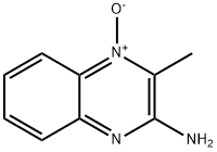 Quinoxaline, 2-amino-3-methyl-, 4-oxide (7CI) Struktur