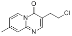 3-(2-CHLOROETHYL)-8-METHYL-4H-PYRIDO[1,2-A]PYRIMIDIN-4-ONE Struktur