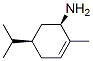 2-Cyclohexen-1-amine,2-methyl-5-(1-methylethyl)-,(1R-cis)-(9CI) Struktur