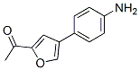 Ethanone, 1-[4-(4-aminophenyl)-2-furanyl]- (9CI) Struktur