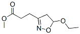 2-Isoxazoline-3-propionicacid,5-ethoxy-,methylester(7CI) Struktur