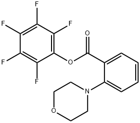 PENTAFLUOROPHENYL 2-MORPHOLINOBENZOATE price.