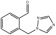 2-(1H-1,2,4-TRIAZOL-1-YLMETHYL)BENZALDEHYDE Struktur