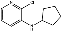 (2-chloropyridin-3-yl)cyclopentylamine Struktur