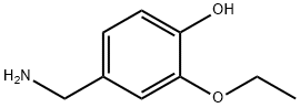 3-ETHOXY-4-HYDROXYBENZYLAMINE Struktur