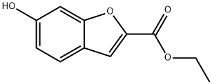 ethyl 6-hydroxy-1-benzofuran-2-carboxylate Struktur