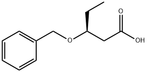 (R)-3-BENZYLOXY-PENTANOIC ACID Struktur