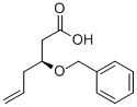 (S)-3-(BENZYLOXY)HEX-5-ENOIC ACID Struktur