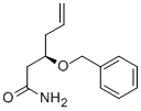 (R)-3-(BENZYLOXY)HEX-5-ENAMIDE Struktur