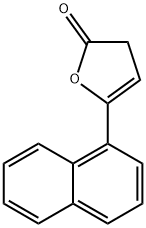 5-(NAPHTHALEN-1-YL)FURAN-2(3H)-ONE Struktur