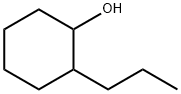 2-N-PROPYLCYCLOHEXANOL Struktur