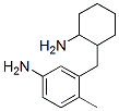 3-[(2-aminocyclohexyl)methyl]-p-toluidine Struktur