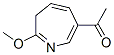 Ethanone, 1-(2-methoxy-3H-azepin-6-yl)- (9CI) Struktur