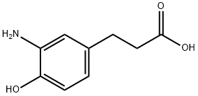 3-(3-AMINO-4-HYDROXY-PHENYL)-PROPIONIC ACID Struktur