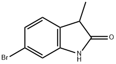 6-bromo-3-methyl-1,3-dihydroindol-2-one
 Struktur