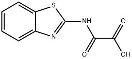 Acetic acid, (2-benzothiazolylamino)oxo- (9CI) Struktur